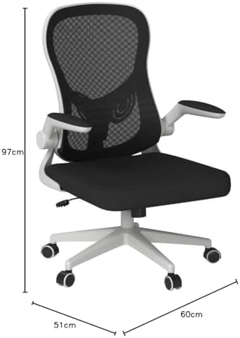 Ergonomiczne krzesło z cichymi kółkami