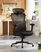 Ergonomiczny fotel z regulowanym zagłówkiem