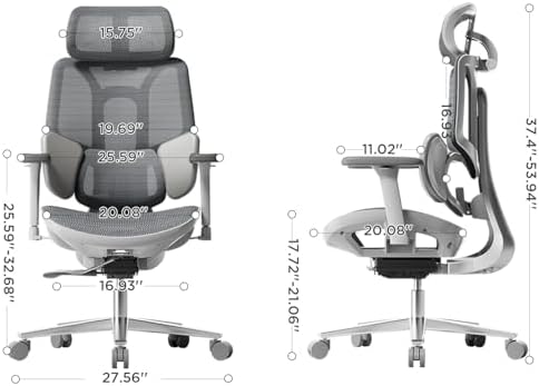Ergonomiczny fotel z potrójnym wsparciem