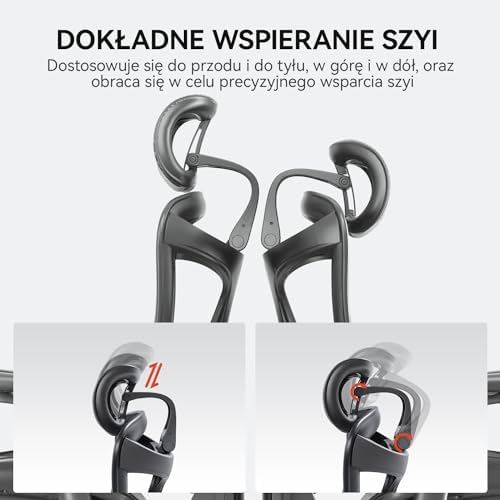 Biurowe krzesło z miękkimi podłokietnikami